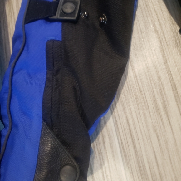 CASTLE X Street Wear Snowmobile Winter Jacket Blue Black Size Large - Picture 6 of 8